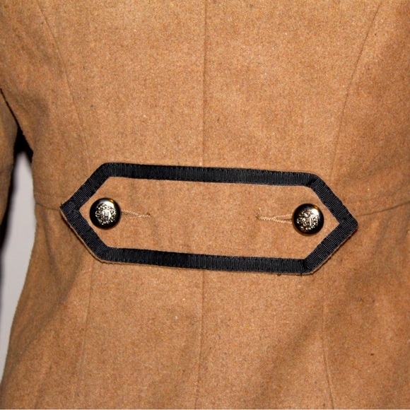 Red Berry Brand Double Breasted Pea Coat - Picture 3 of 3